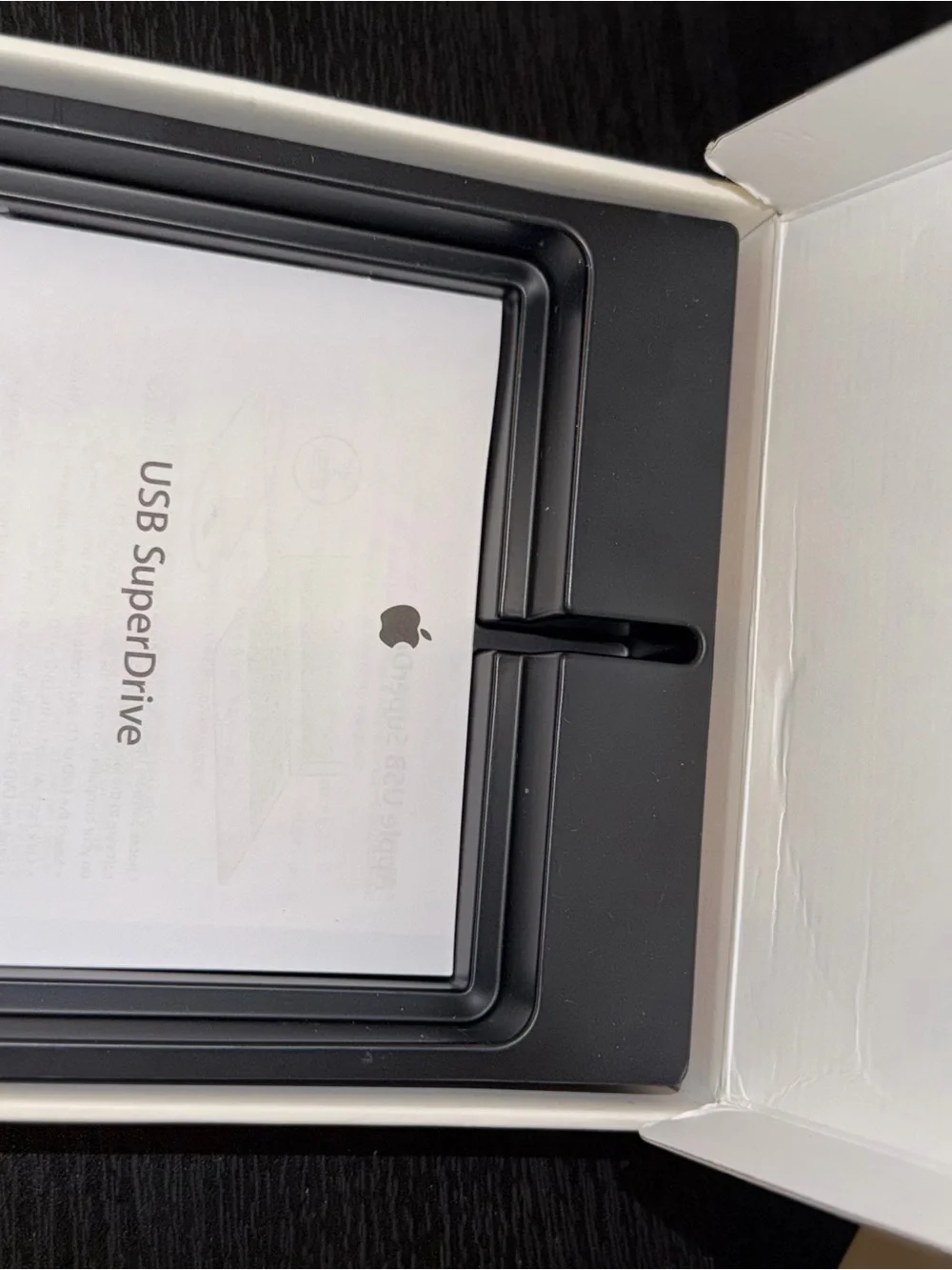 Apple USB SuperDrive Model A1379 External CD DVD Player Silver